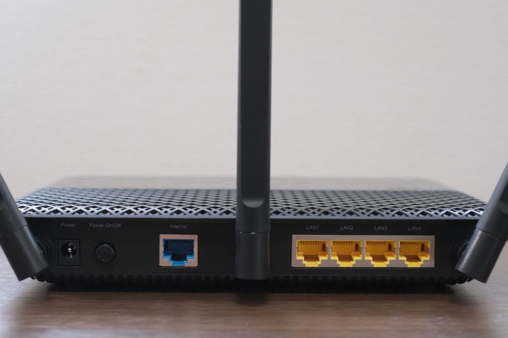 Archer A10 ProのLANポート