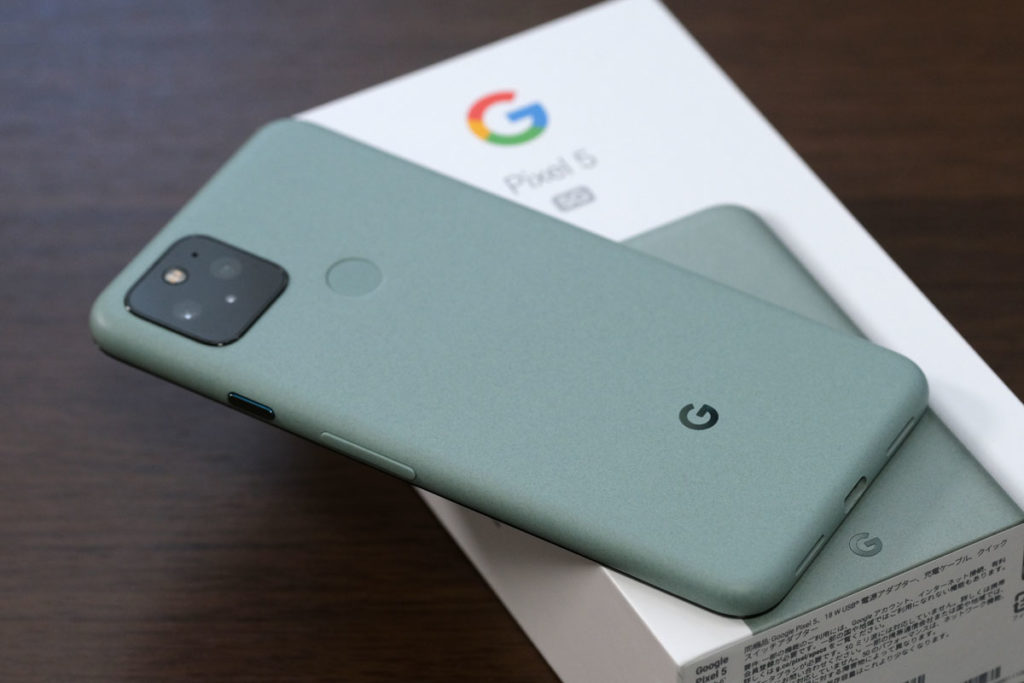 Pixel 5の背面パネル
