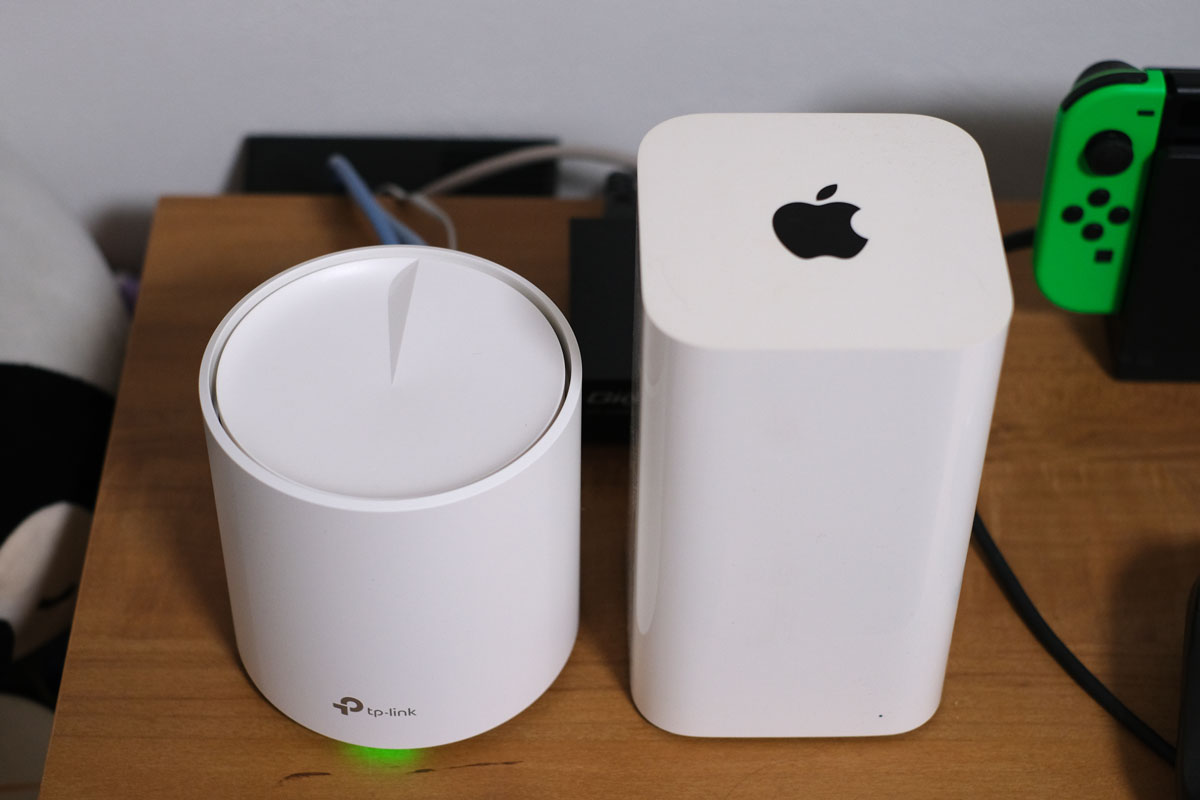 Deco X20とAirMac Express