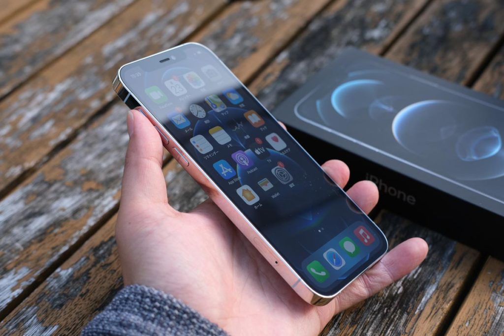iPhone 12 Proのエッジスタイル