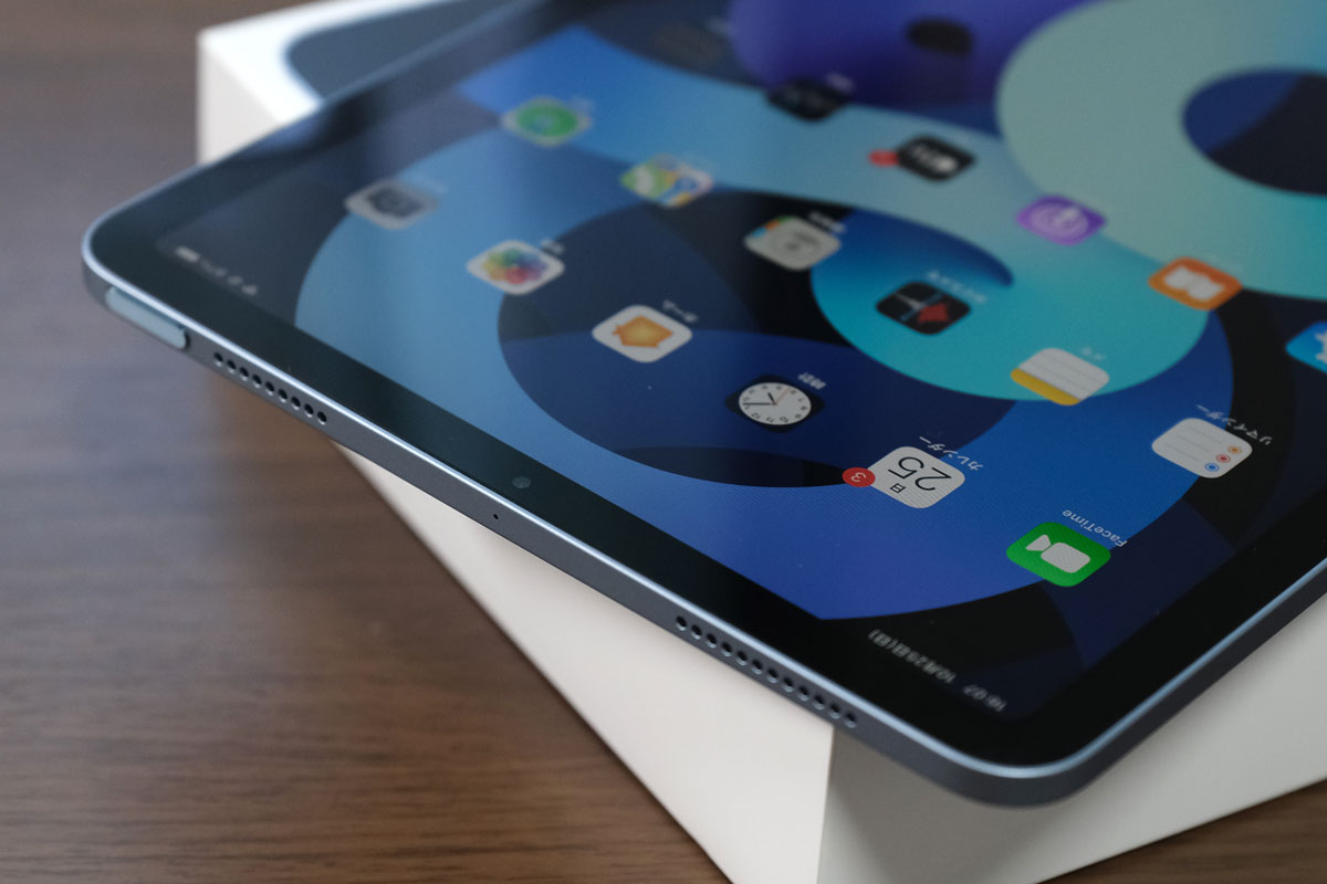 iPad Air(第4世代)の左側のスピーカー