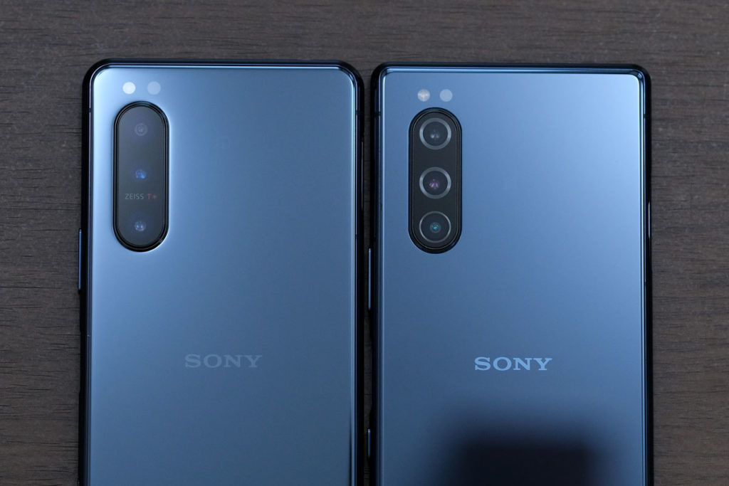 Xperia 5 Ⅱ・Xperia 5の比較