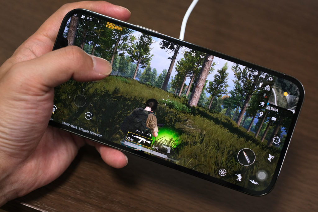iPhone 12 Pro Maxでゲーム