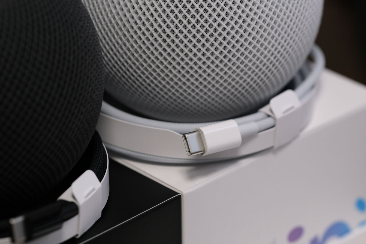 HomePod miniの電源ケーブル