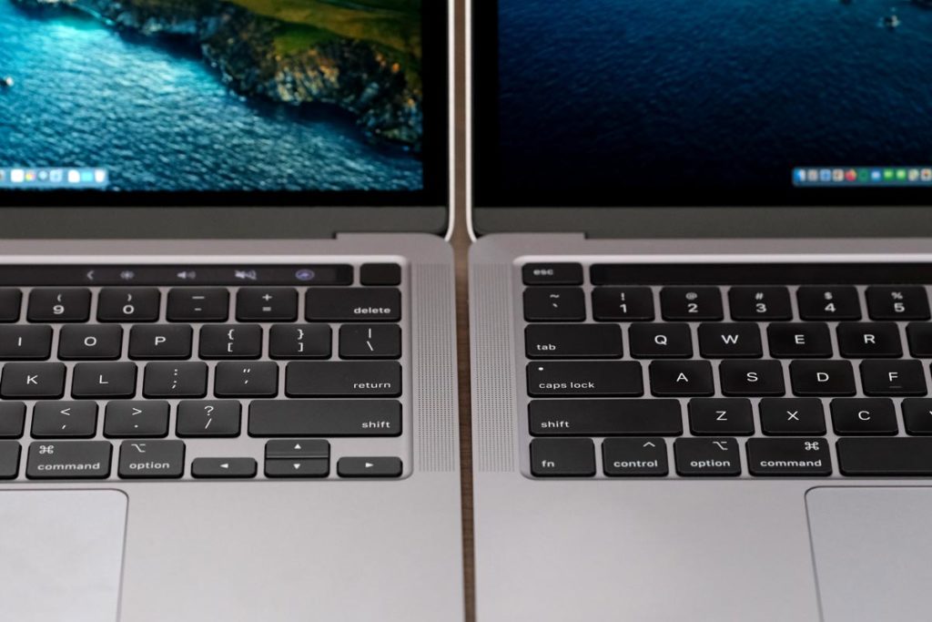 M1・Intel 筐体サイズは同じ