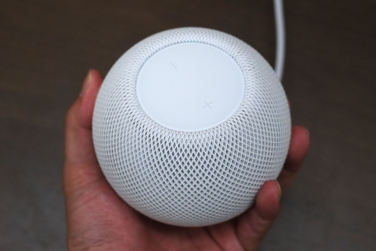 林檎サイズのHomePod mini