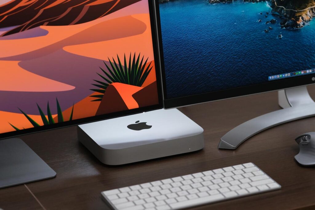 Mac miniで外部モニターを2台出力