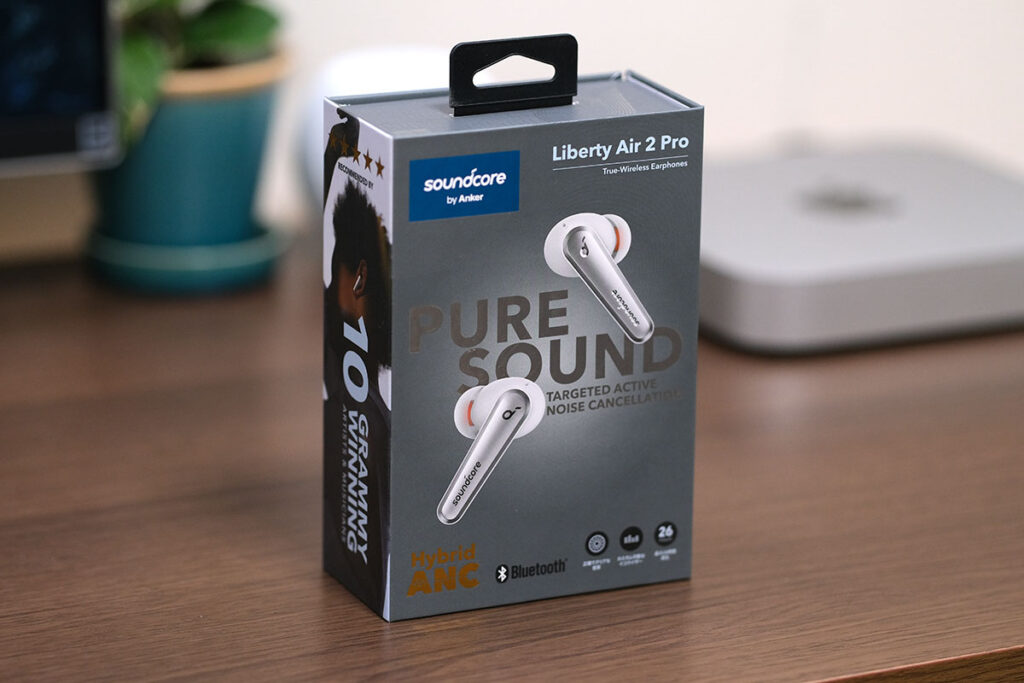Soundcore Liberty Air 2 Pro パッケージデザイン