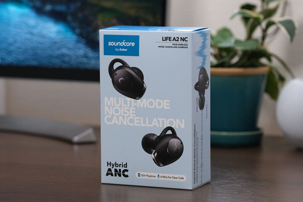 Soundcore Life A2 NC パッケージデザイン