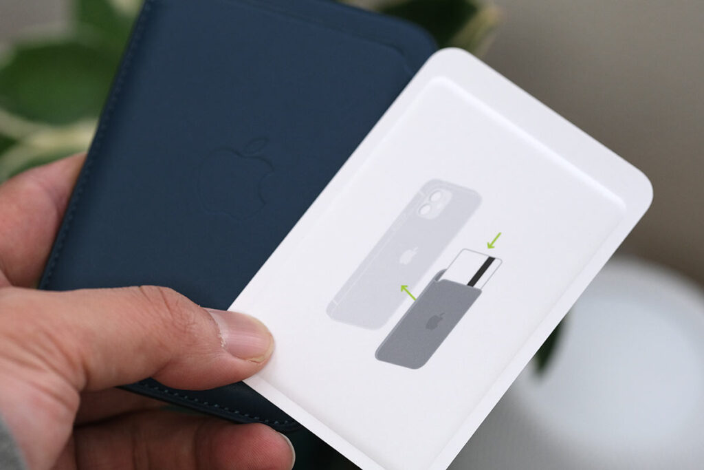 iPhoneレザーウォレット 簡易説明書