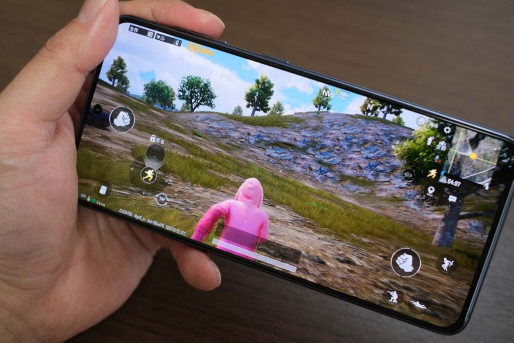 Galaxy S21 ゲームが快適