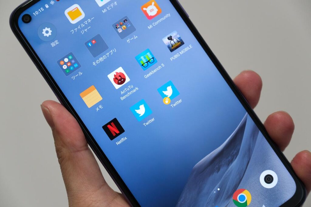 Redmi Note 9T デュアルアプリ