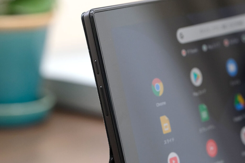 Chromebook Detachable CM3 操作ボタン