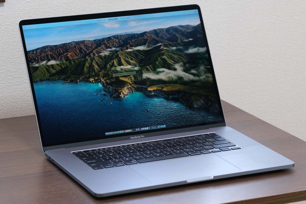 MacBook Pro 16インチ(Intel)
