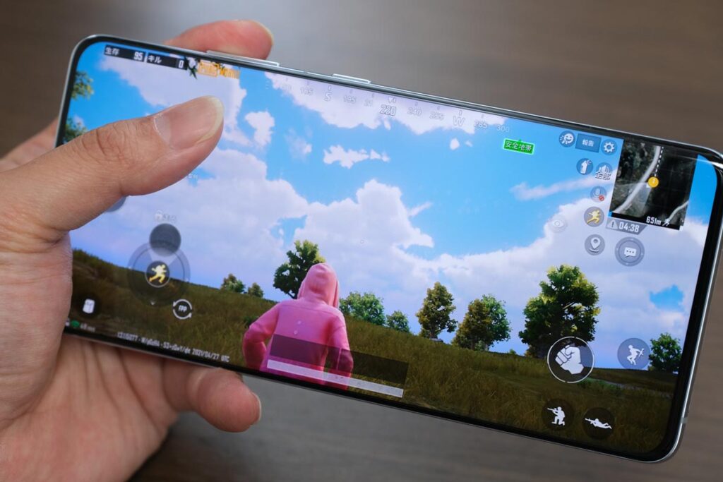 Galaxy S21 Ultraでゲームを遊ぶ