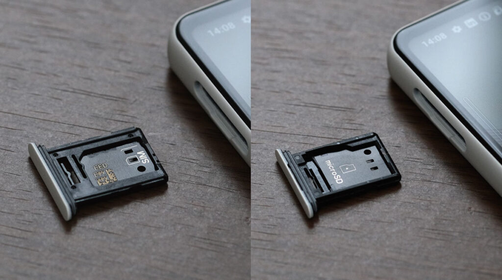 Xperia Ace II SIMカードスロット