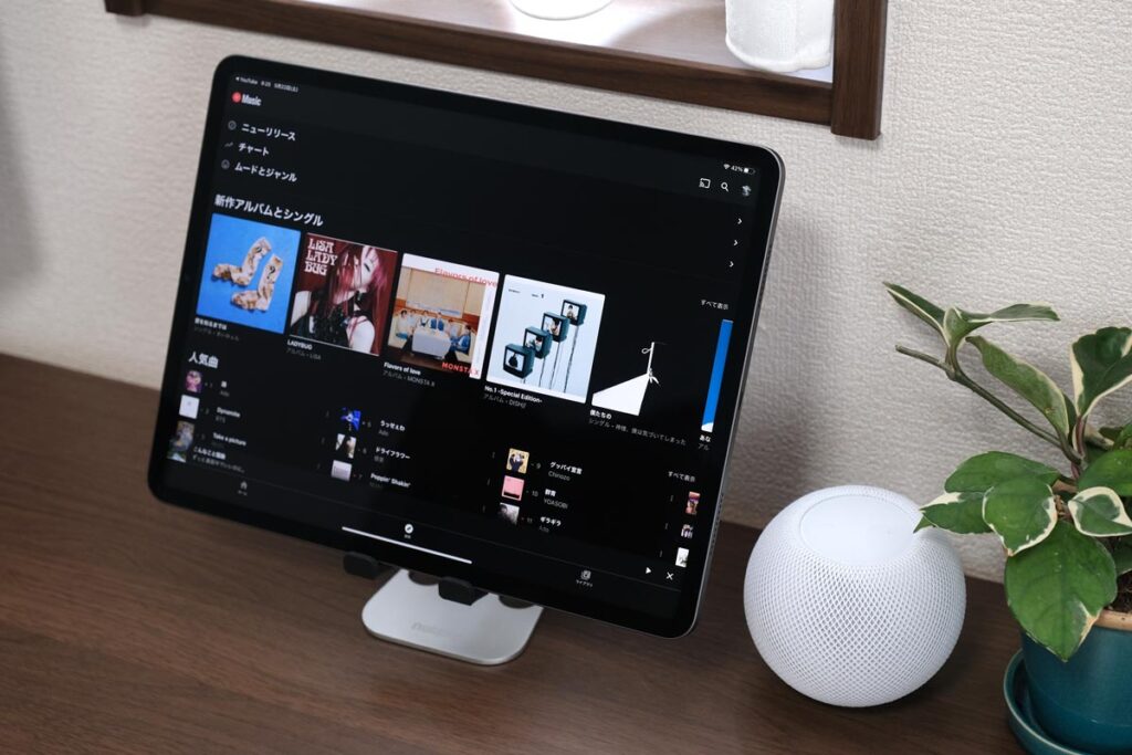 iPad Pro 12.9インチ(第5世代)スタンドで使う