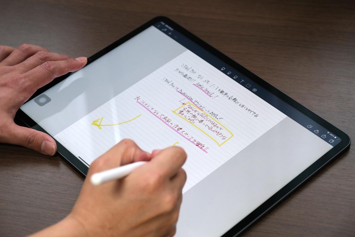 iPad Pro 12.9インチ(第5世代)とApple Pencil