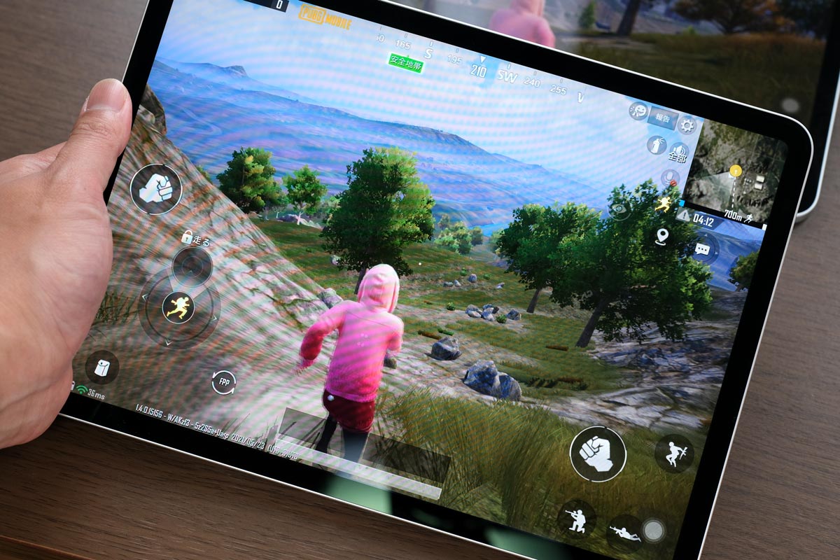iPad Pro 11インチ（第3世代）でPUBGモバイル