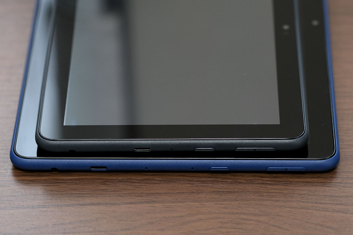 Fire HD 10・Fire HD 8 操作ボタン