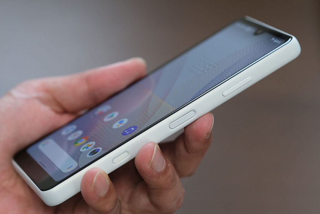 Xperia Ace IIの操作ボタン