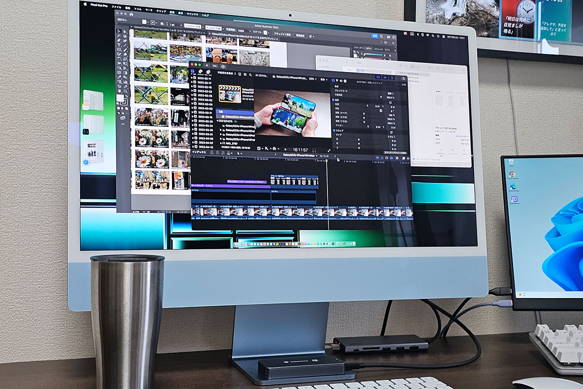 iMac 24インチ 動画編集