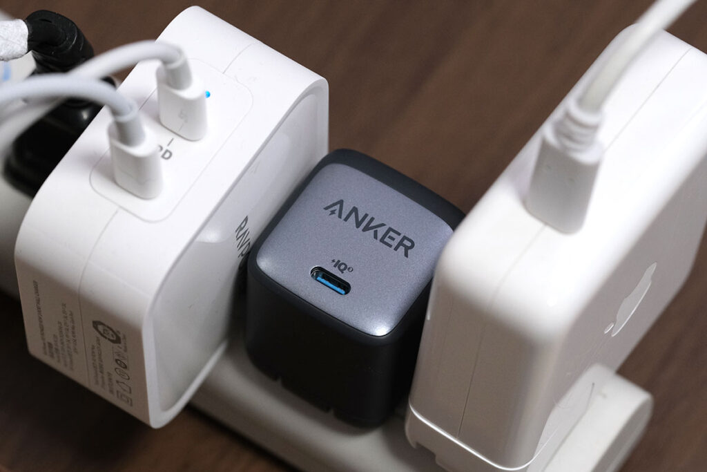 Anker Nano II 45Wを電源タップで使う