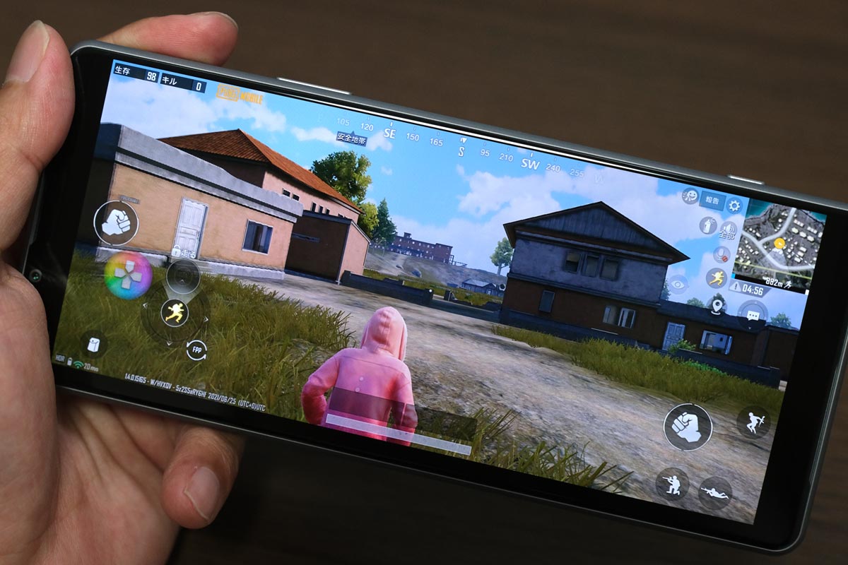 Xperia 1 IIIとPUBGモバイル