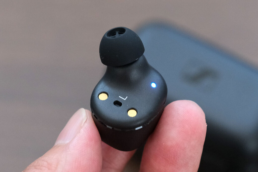 CX True Wireless イヤホンの形状
