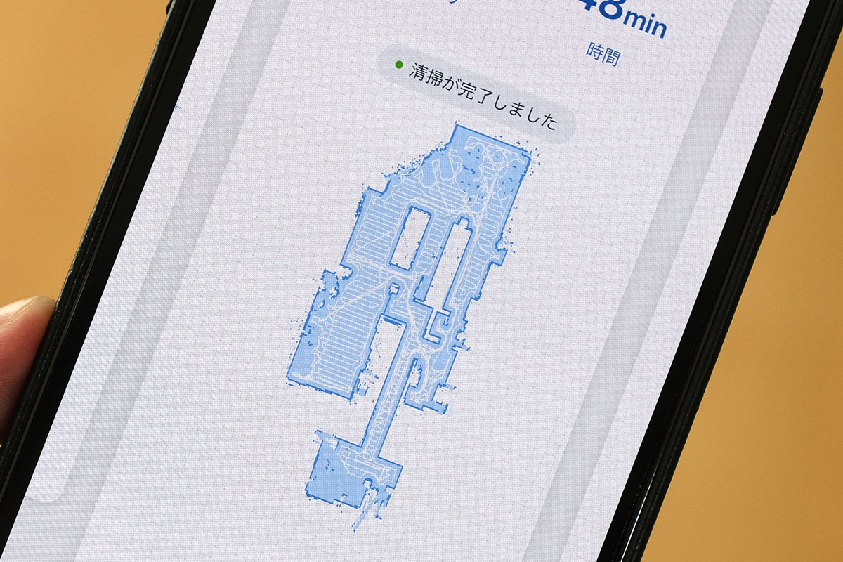 DEEBOT N7のマッピング機能