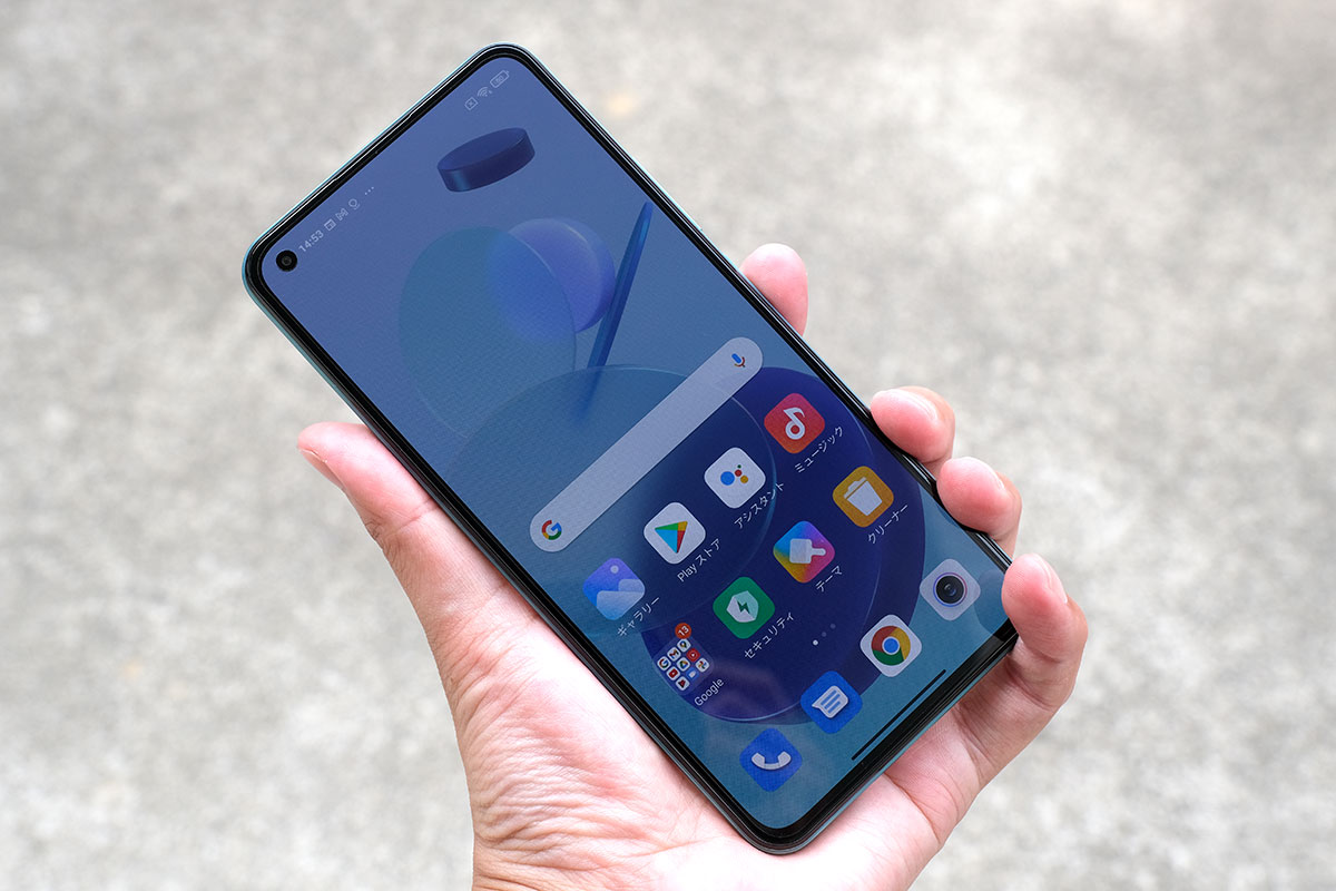 Mi 11 Lite 5G 正面デザイン