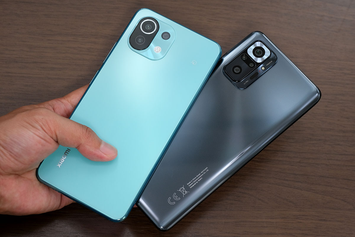 Mi 11 Lite 5G vs Redmi Note 10 Pro
