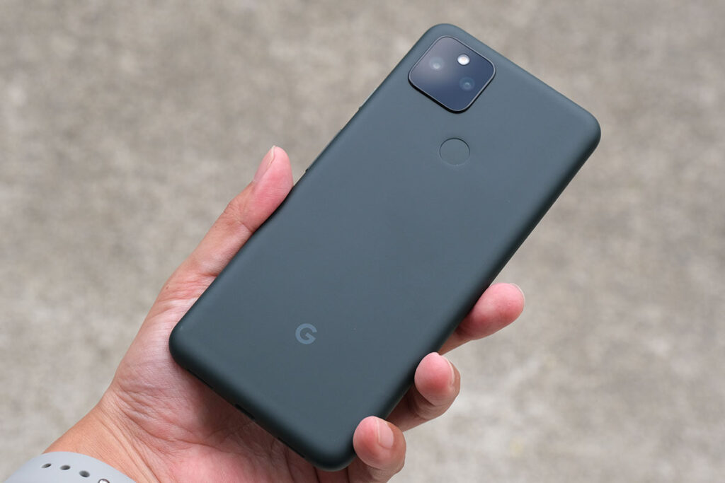 Pixel 5a(5G) 背面パネル