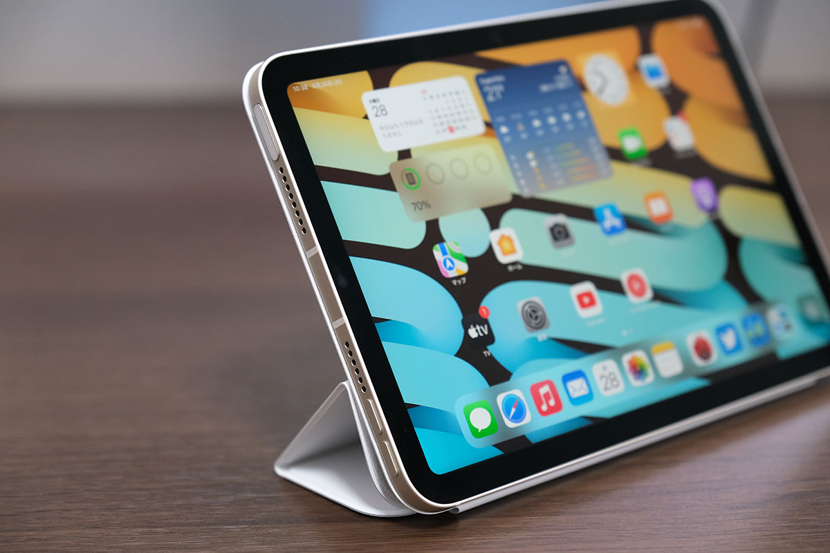 iPad mini（第6世代）左側のスピーカー