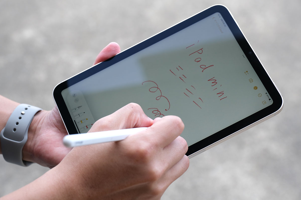 iPad mini 6とApple Pencil（第2世代）