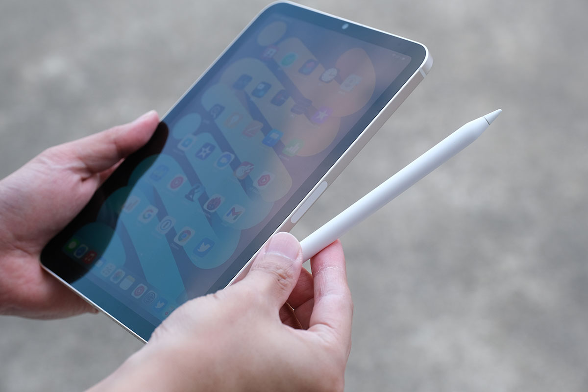 iPad mini 6でApple Pencil 2を充電