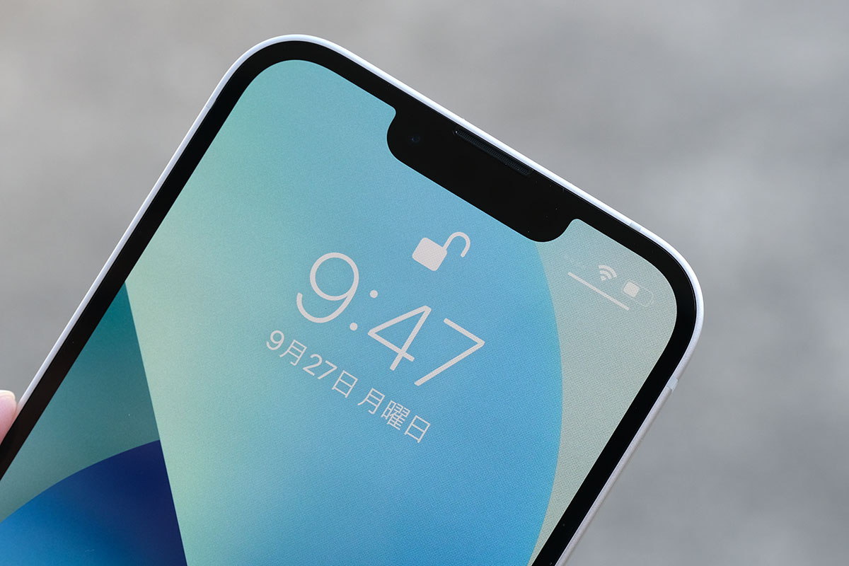 iPhone 13のFace ID