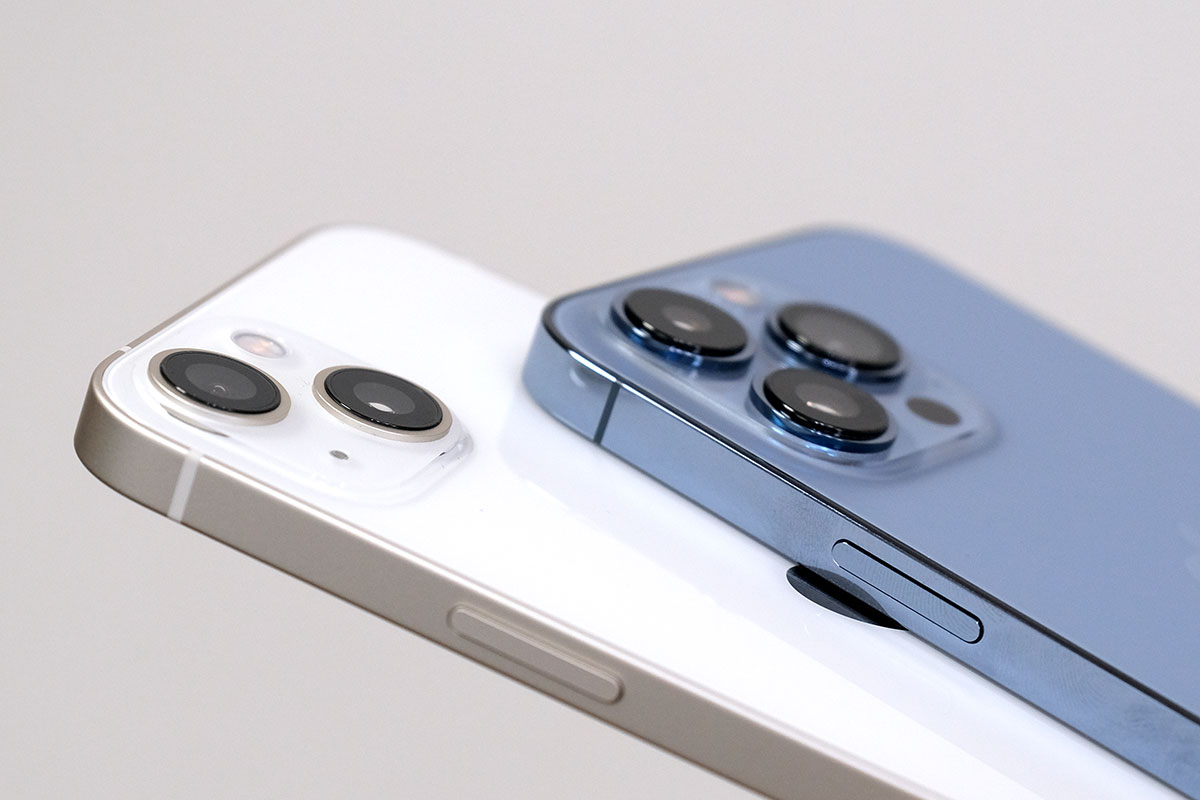 iPhone 13とiPhone 13 Pro