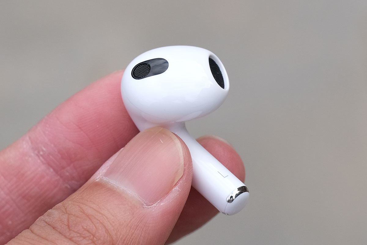 AirPods(第3世代)イヤホンの形状