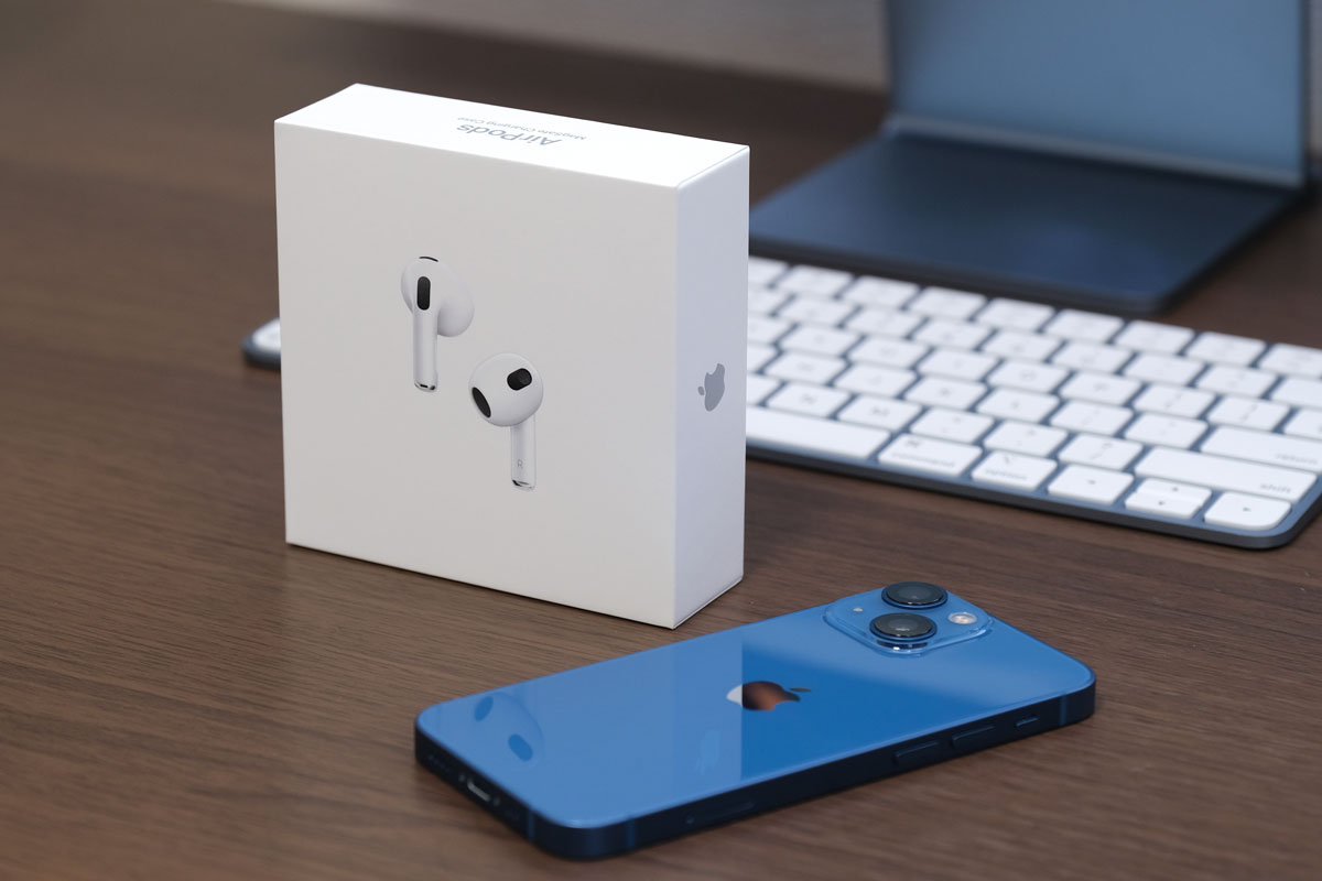 AirPods(第3世代)のパッケージデザイン