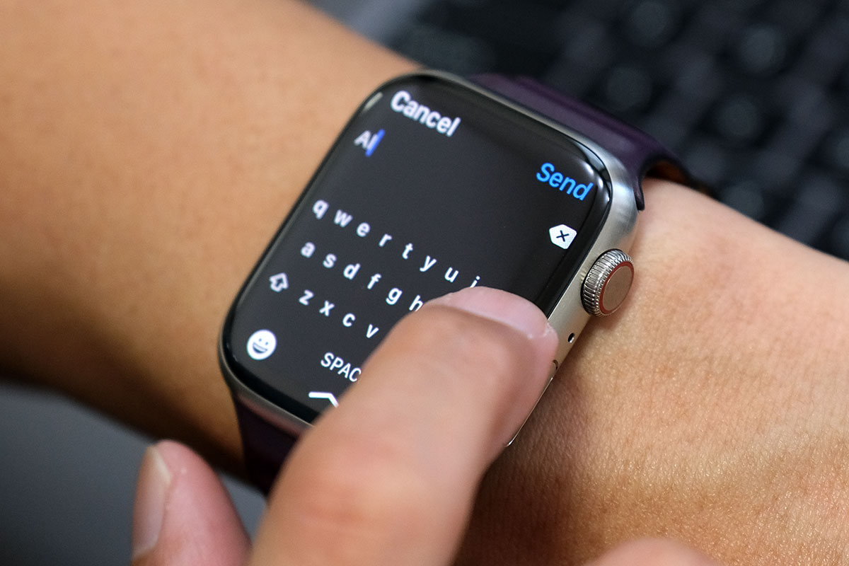 Apple Watch キーボード入力