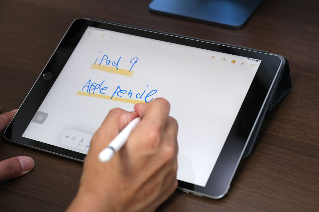 iPad(第9世代)とApple Pencil