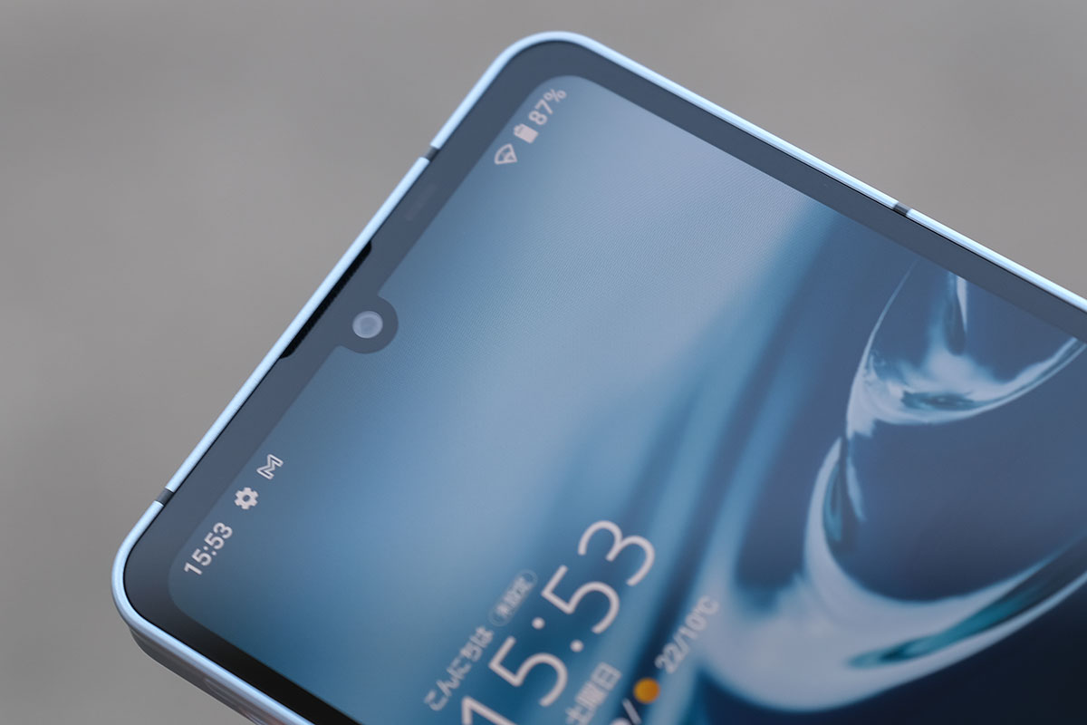 AQUOS sense6 ディスプレイ