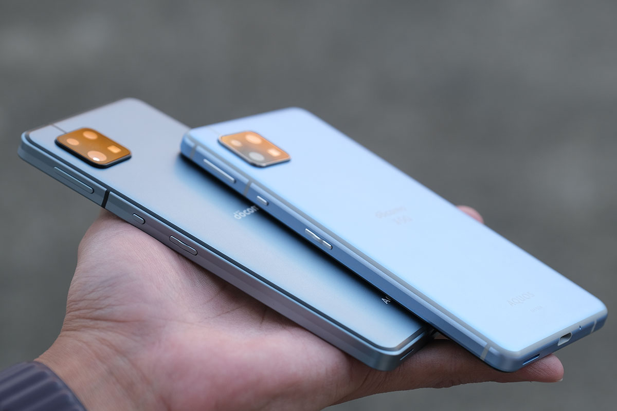 AQUOS sense6とsense5G