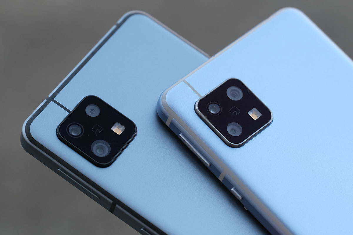 AQUOS sense6・sense5G リアカメラ