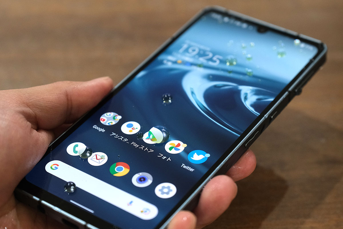 AQUOS sense6 防水性能