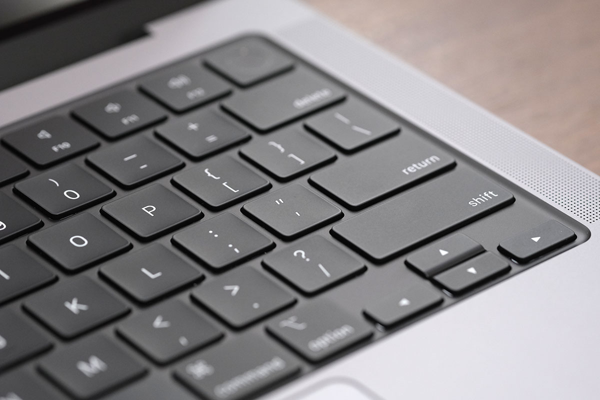 MacBook Pro 14インチ キーボード部分