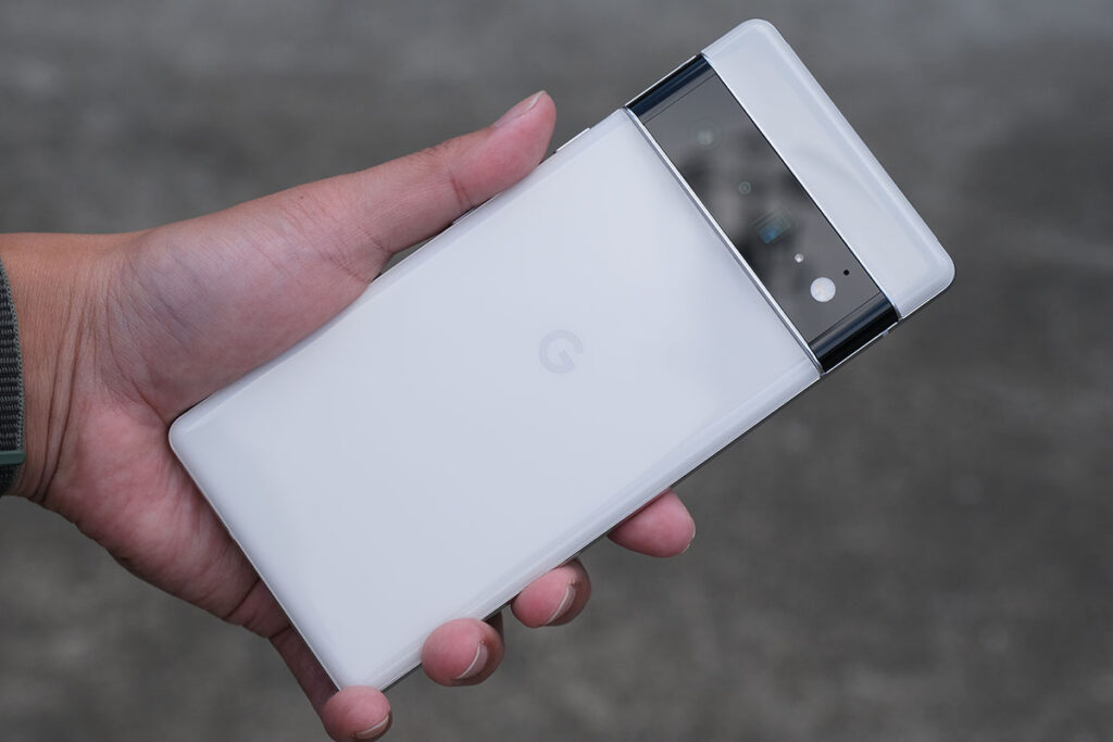 Pixel 6 Pro 背面デザイン