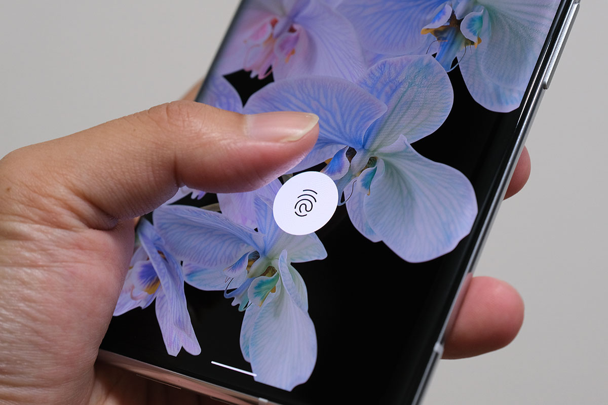 Pixel 6 Pro 画面内指紋認証