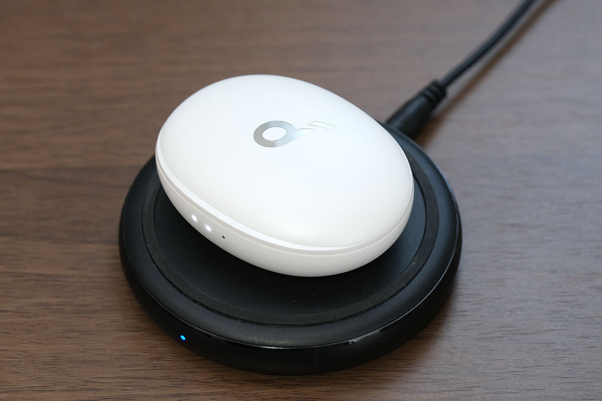 Soundcore Liberty 3 Pro ワイヤレス充電に対応